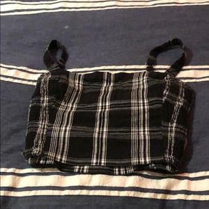 Hollister B&W Crop Top, XL